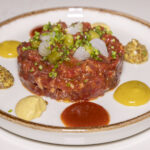 Steak tartar a las 3 mostazas